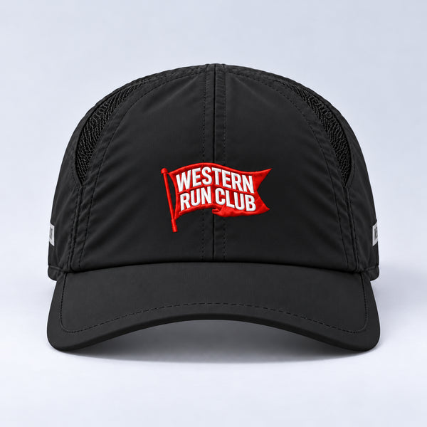 brand classic flag  black centered front view