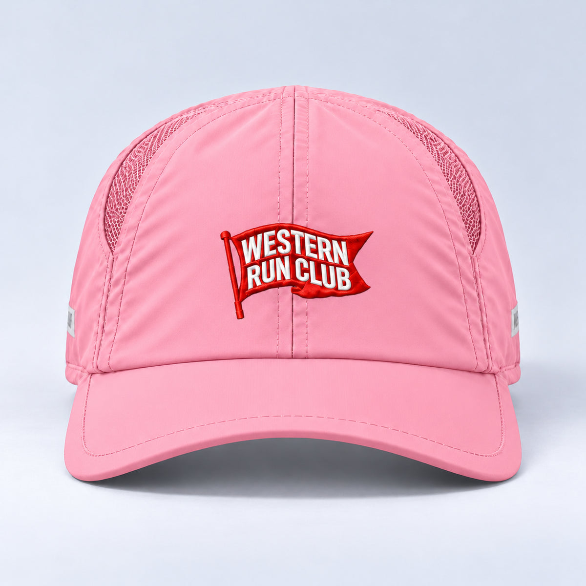 brand classic flag  blush pink centered front view