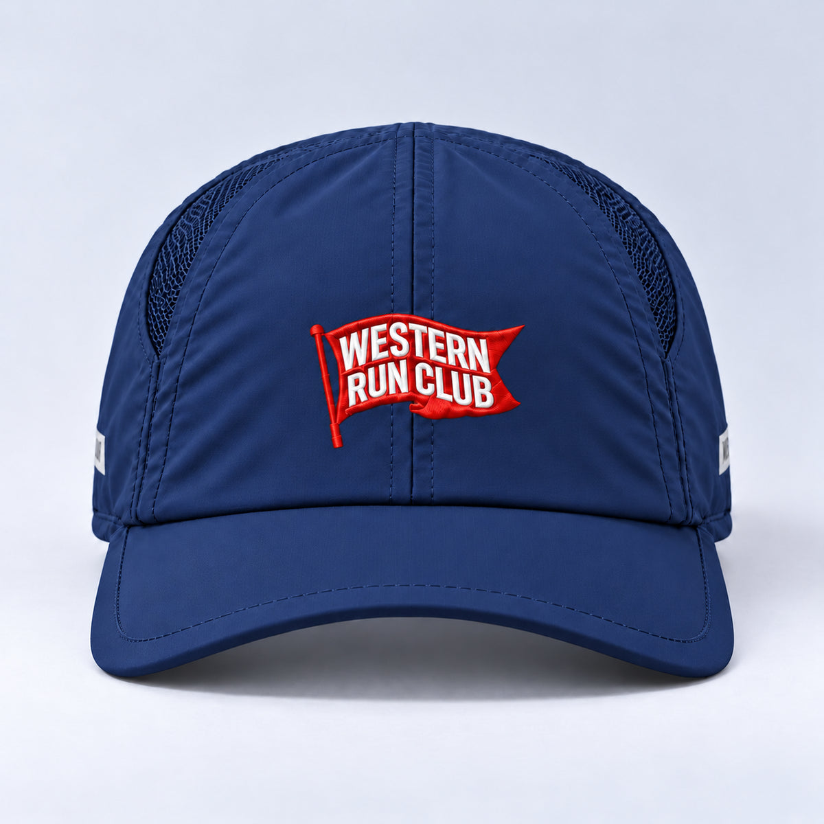 brand classic flag  navy centered front view