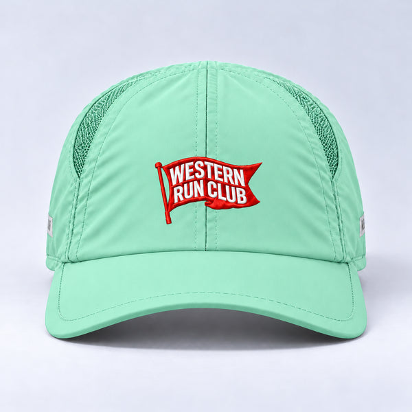brand classic flag  seafoam centered front view
