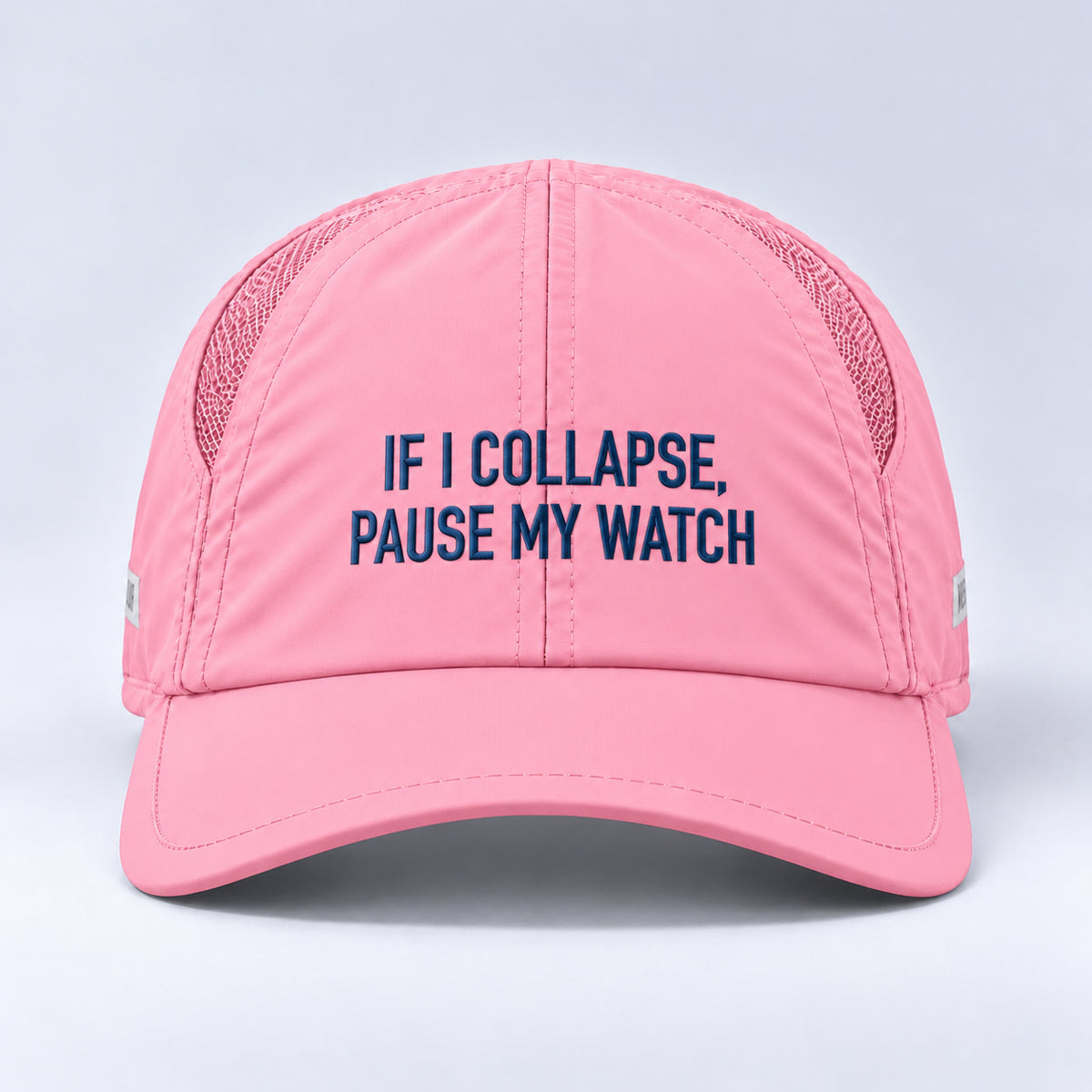 phrase 01 pause my watch  blush pink centered front view