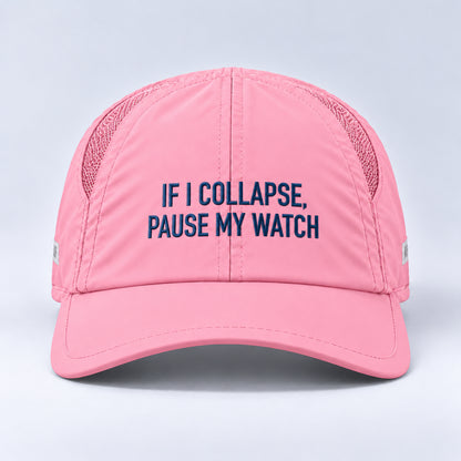 phrase 01 pause my watch  blush pink centered front view