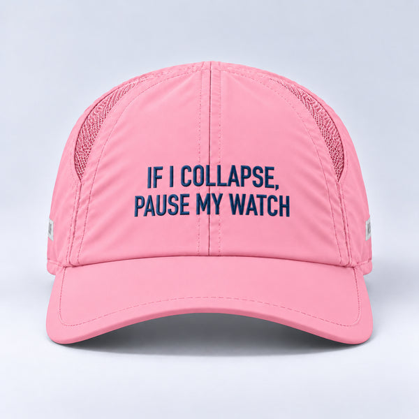 phrase 01 pause my watch  blush pink centered front view