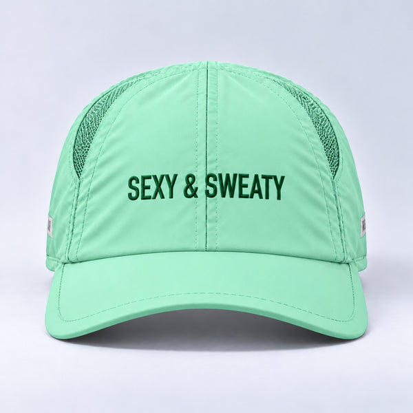 phrase 03 sexy sweaty  seafoam centered front view