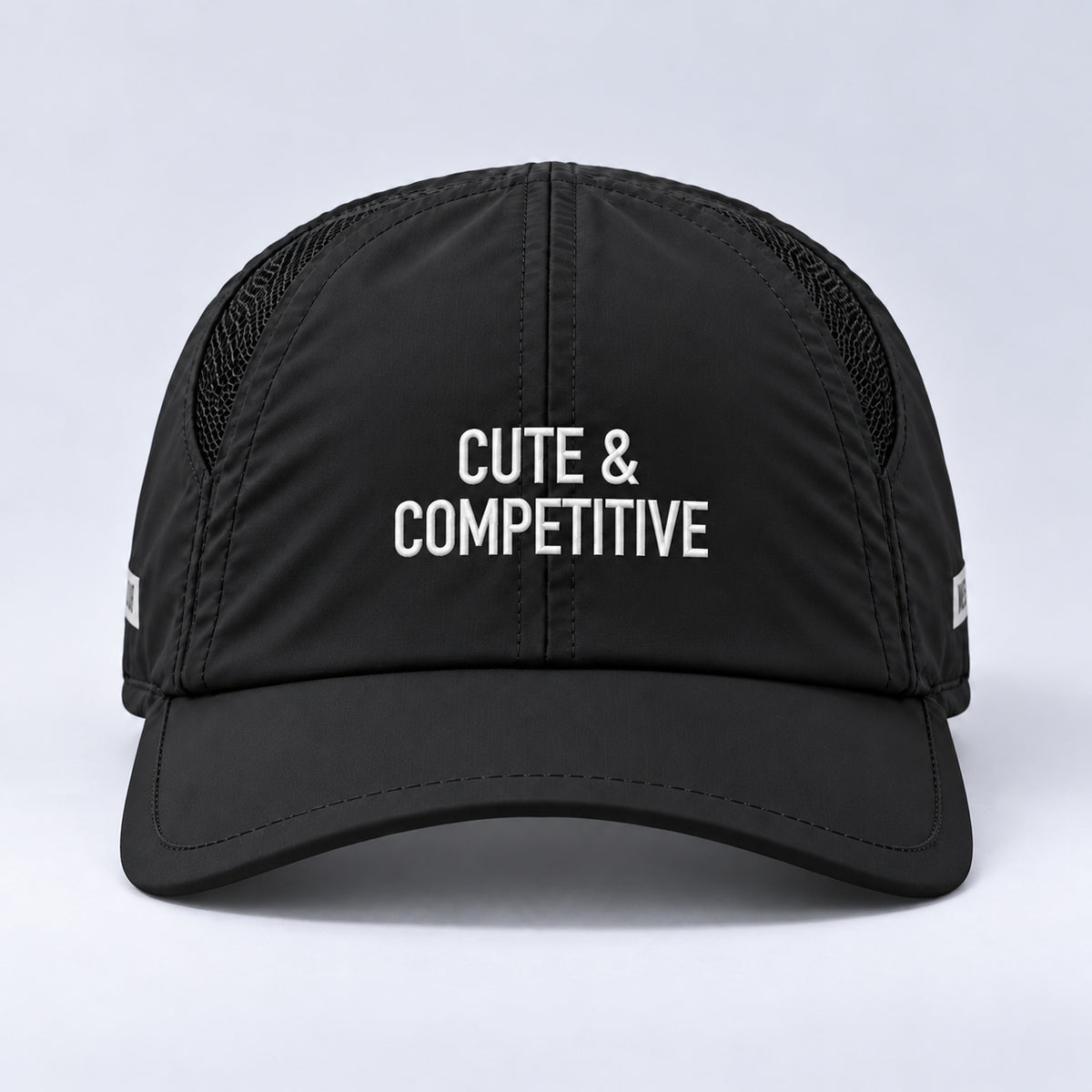 phrase 04 cute competitive  black centered front view