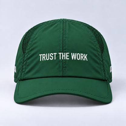 phrase 05 trust the work  forest centered front view
