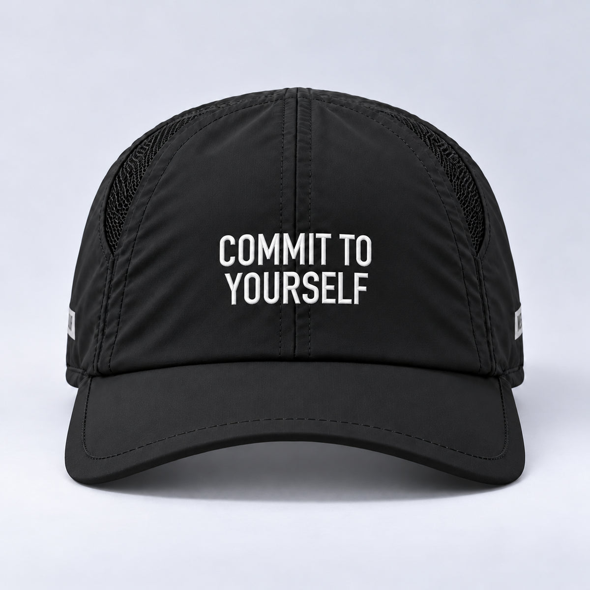 phrase 08 commit to yourself  black centered front view