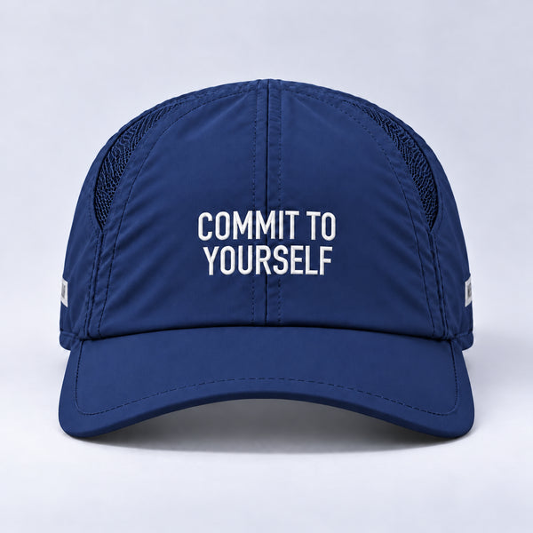 phrase 08 commit to yourself  navy centered front view