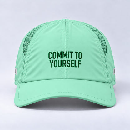 phrase 08 commit to yourself  seafoam centered front view