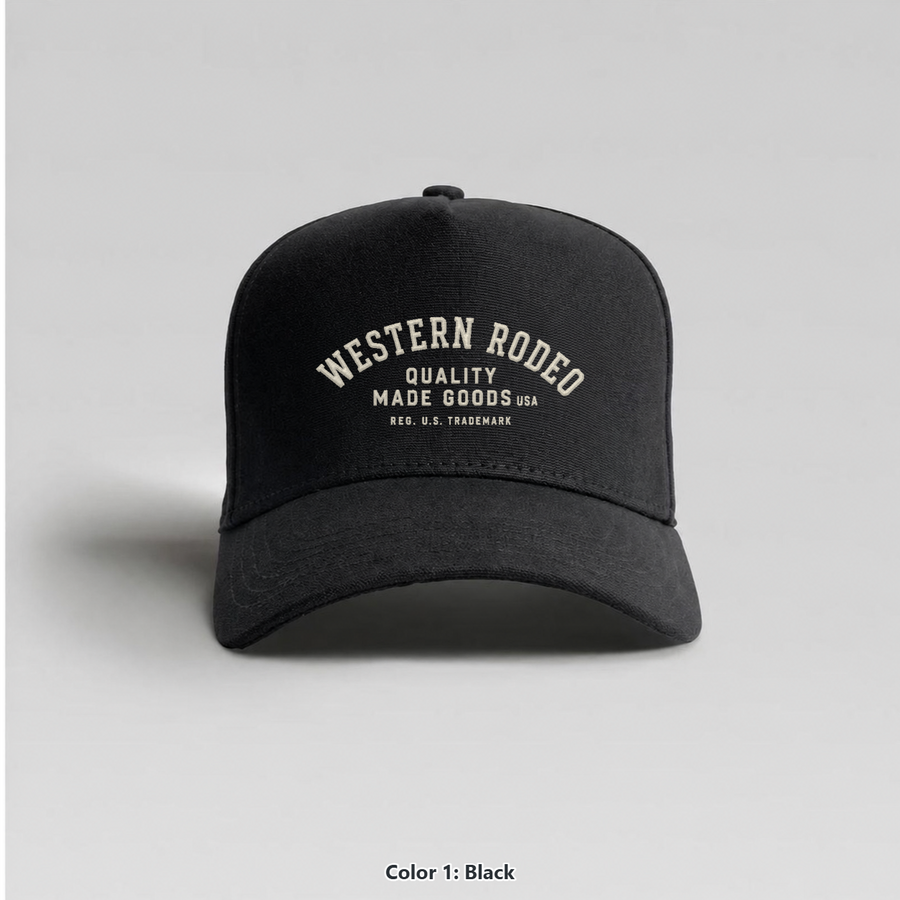 Western Rodeo hat in Black by Western Rodeo