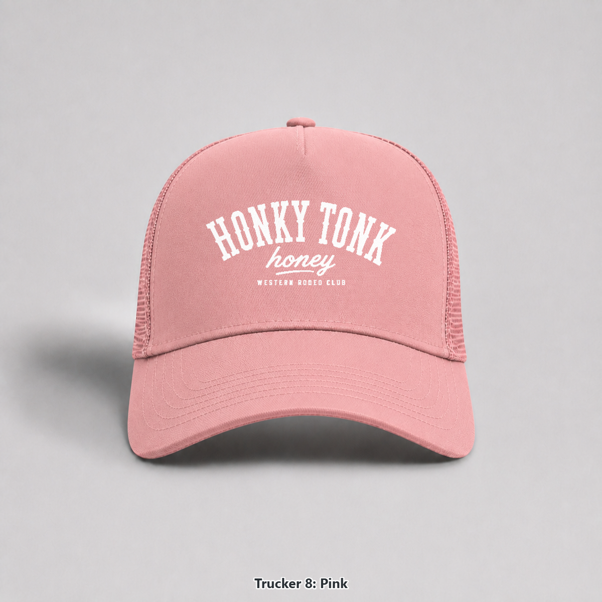 Honky Tonk Honey hat in Pink by Western Rodeo