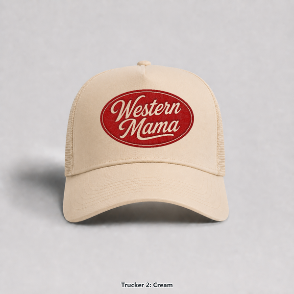 Western Mama hat in Cream by Western Rodeo