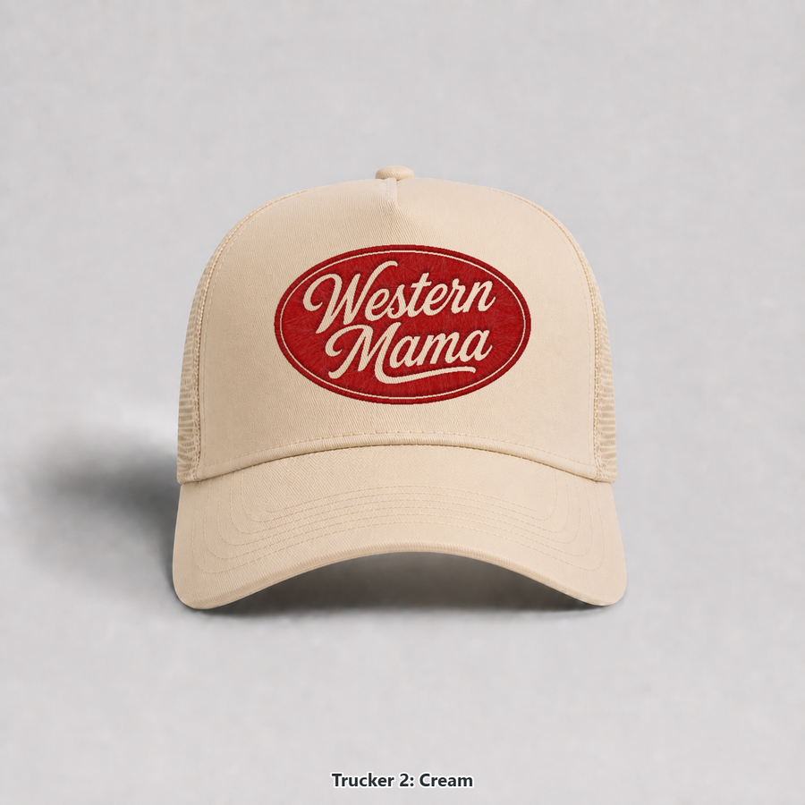 Western Mama hat in Cream by Western Rodeo