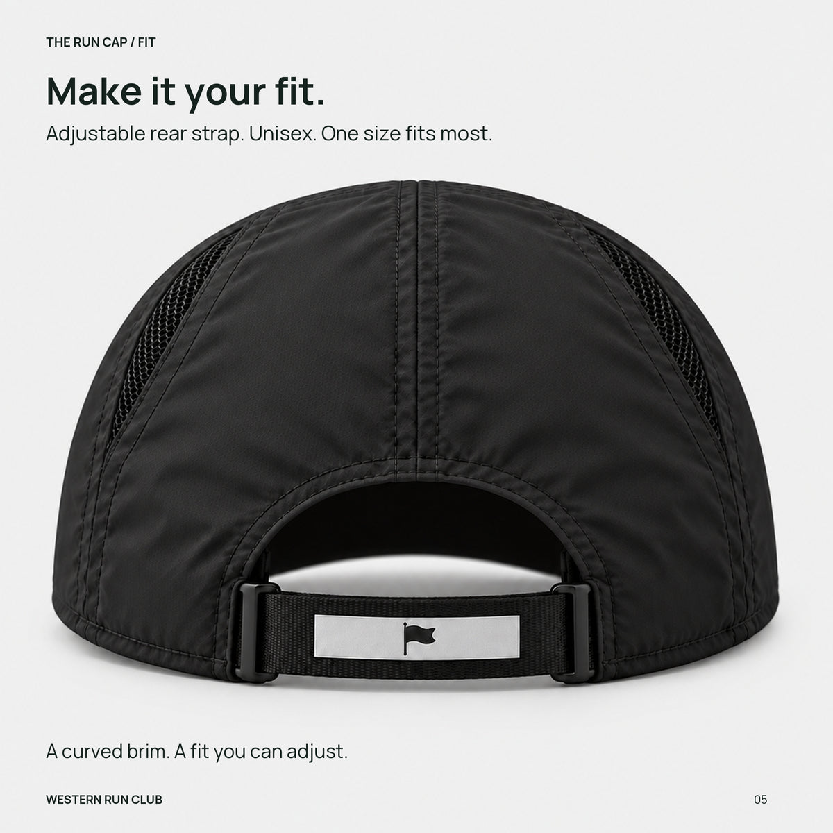 Western Run Club — adjustable fit