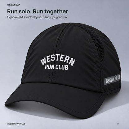 Arched Club run cap — closing product
