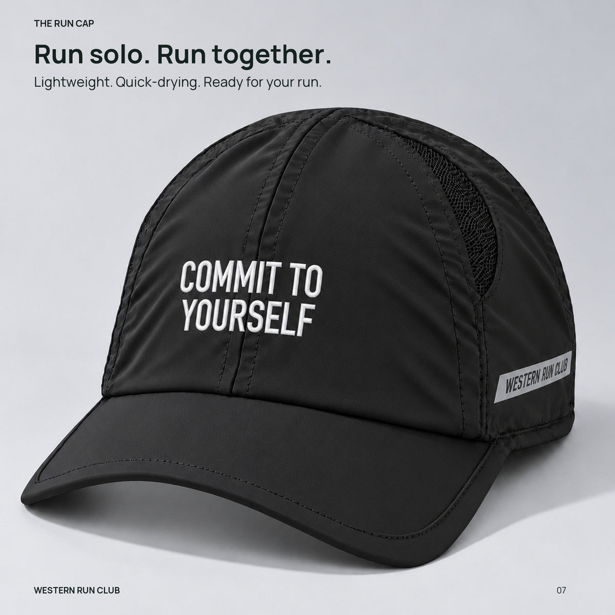 Commit to Yourself run cap — closing product