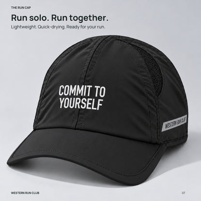 Commit to Yourself run cap — closing product
