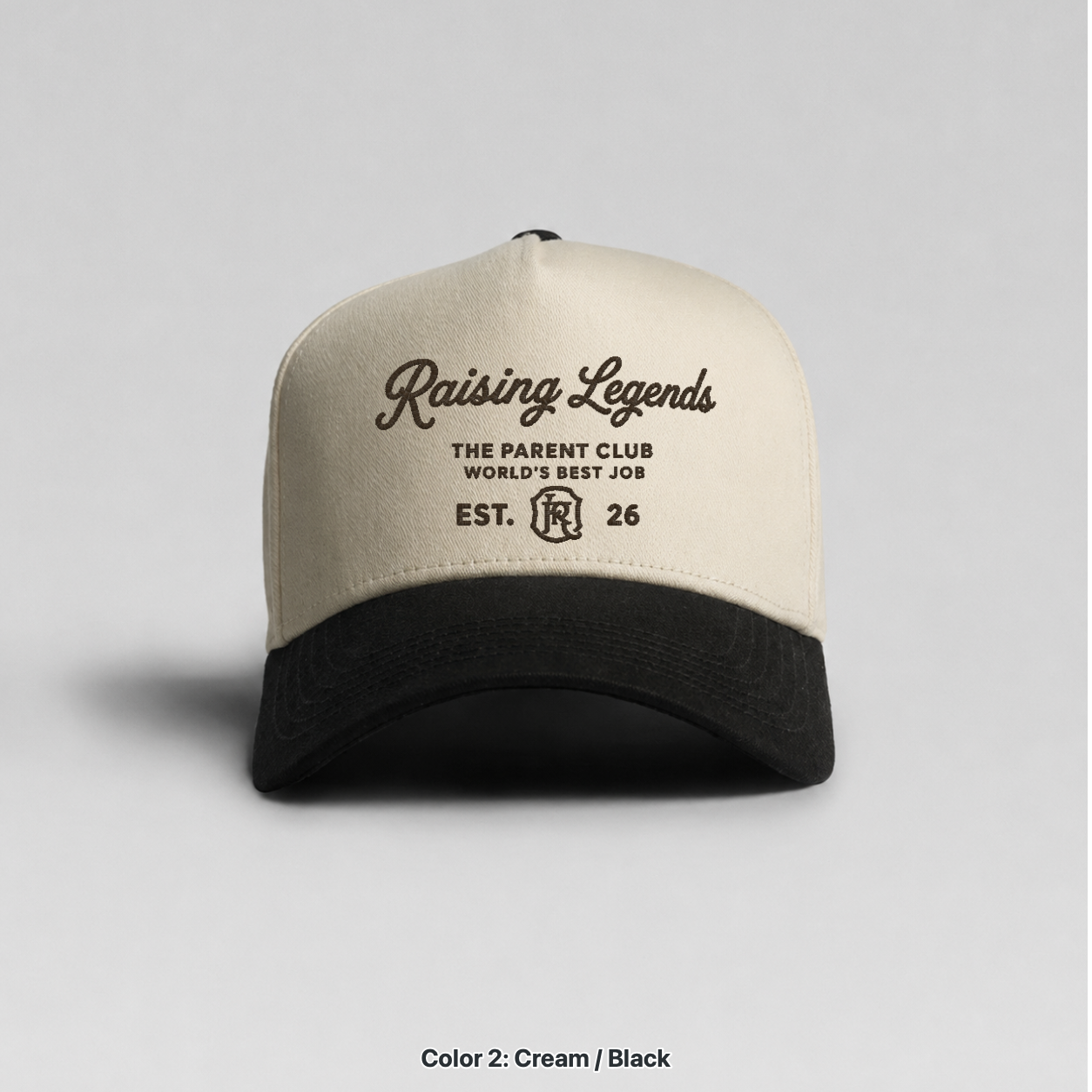 Raising Legends — Cream / Black