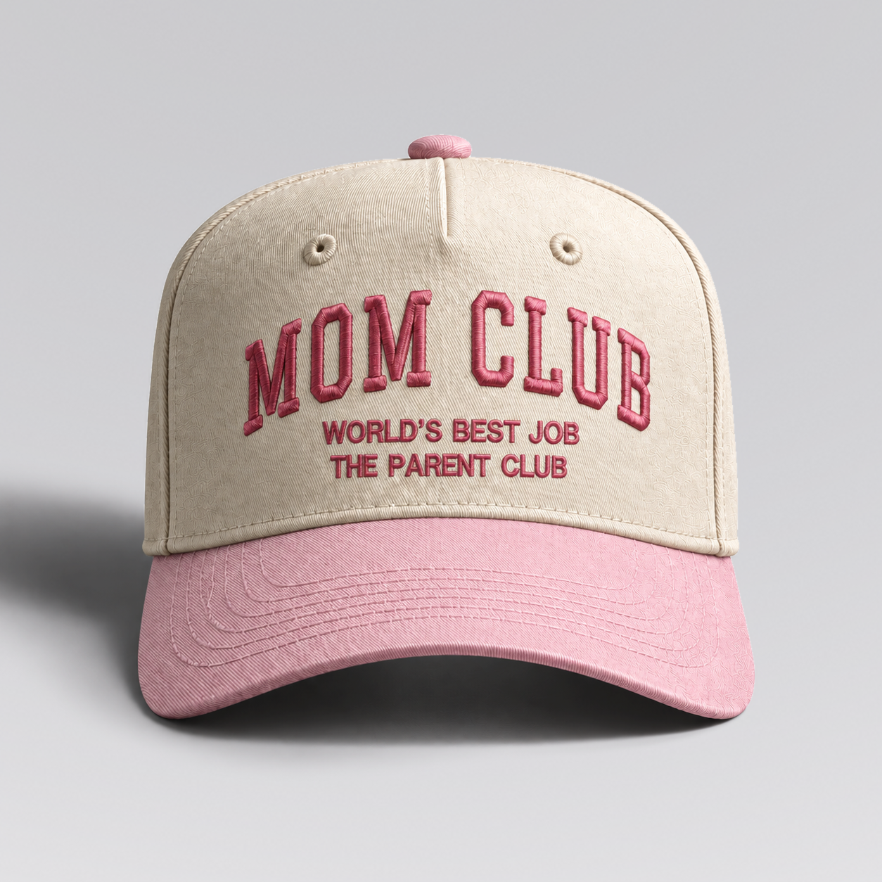 Mom Club — Cream / Pink